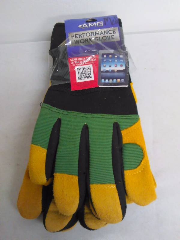 lot 357 image: Performance Work Glove, AMG (2 pr.), Size Med
