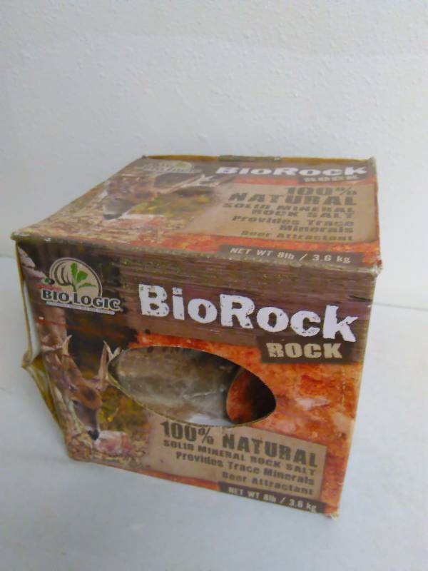lot 409 image: Bio Rock Deer Attractant, by Biologic, Solid Mineral Rock,