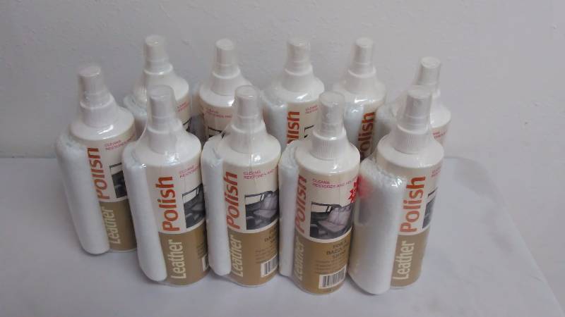 lot 418 image: Leather Polish (10) 8.45 oz.  By Tru Forge