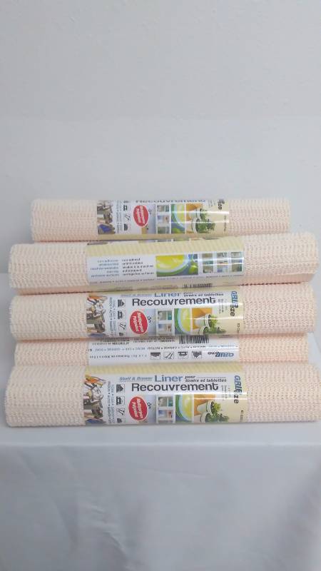 lot 91 image: Anti-Slip ShelfDrawer Liner (12) 1 ft. x 5 ft.
