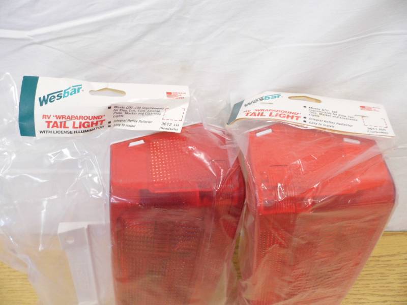 lot 57 image: New RV Wraparound Tail Lights