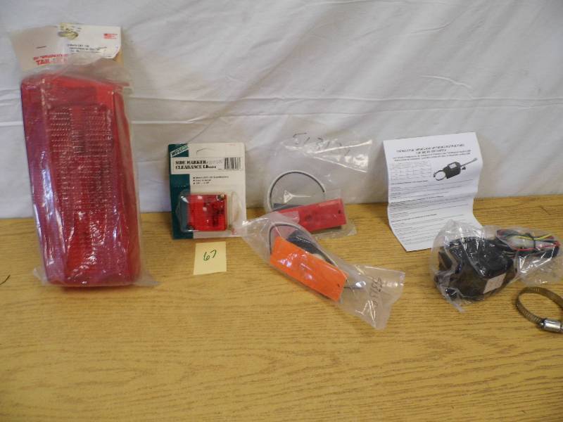 lot 67 image: New Marker Lights & Turn Signal Switch