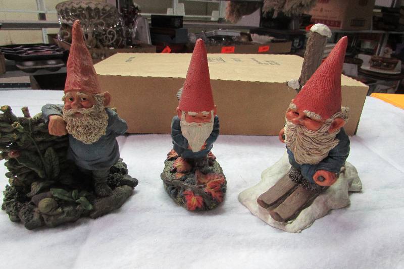 lot 46 image: Troll figurines, Klaus Wickl