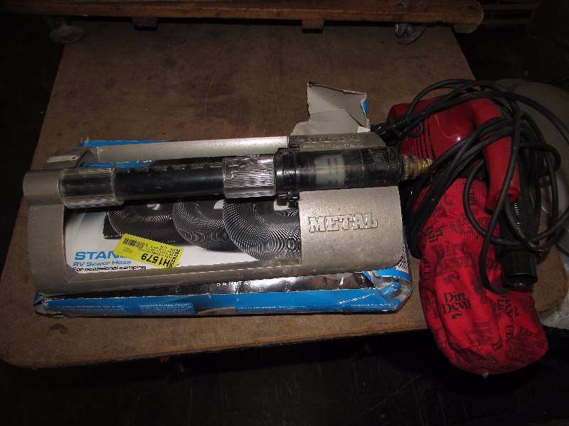 Dirt Devil, RV hose and lawn sprinkler