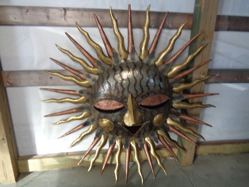 lot 8 image: Large Metal Wall Art