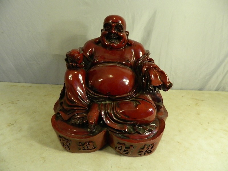 lot 10 image: Buddah Figurine