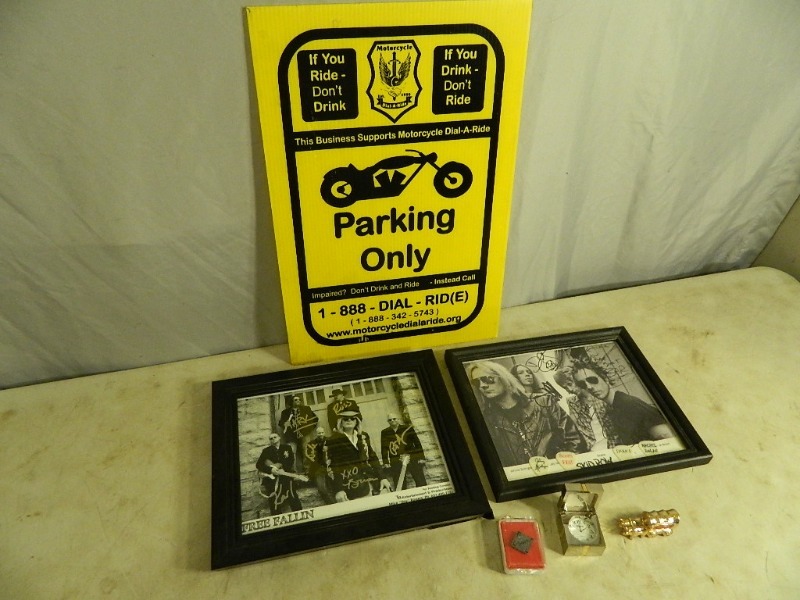lot 60 image: Signed Rockband Photos and More
