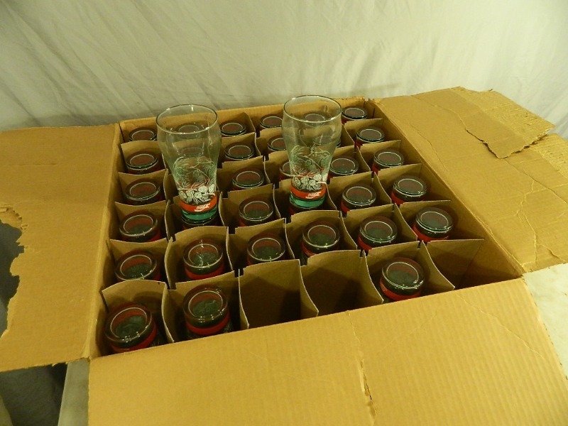 lot 66 image: Coca Cola Glasses