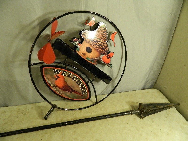 lot 94 image: Metal Yard Sign