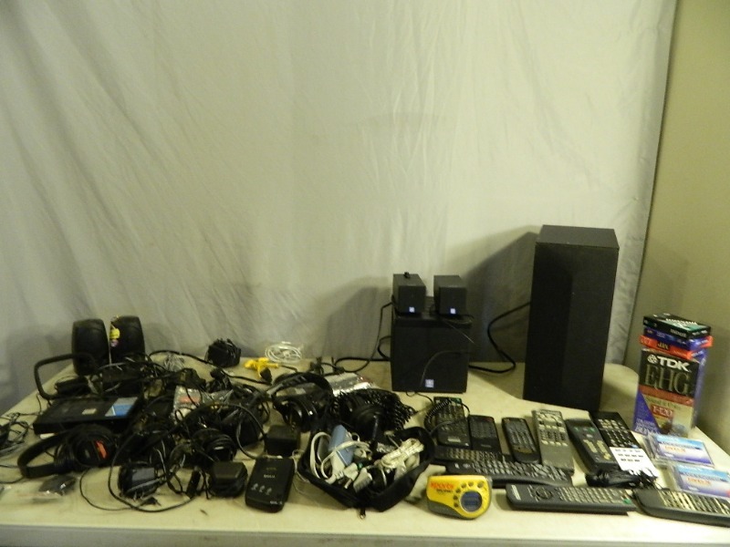 lot 103 image: Yamaha Speakers, Koss Headphones, and More