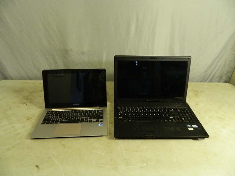 lot 106 image: Asus and Lenovo Laptops