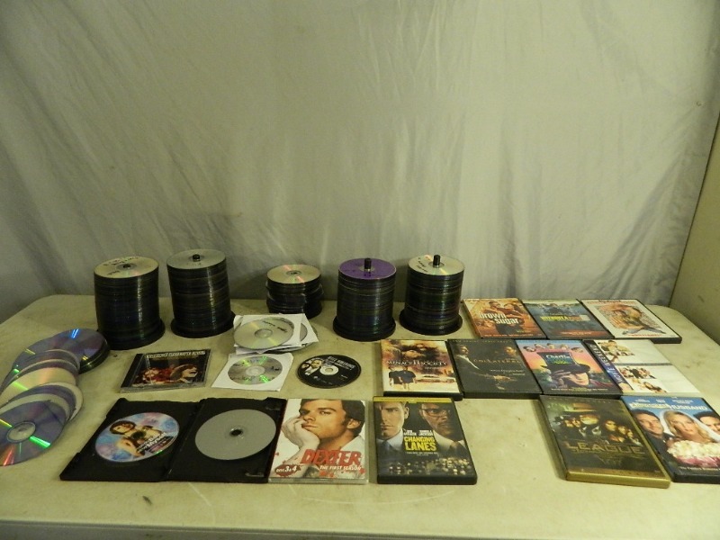 lot 109 image: Dvds and CDs
