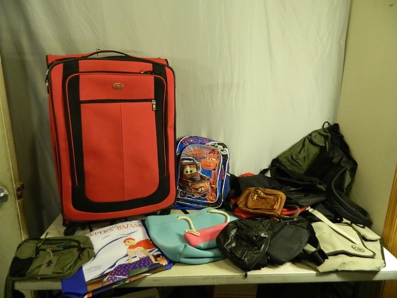 lot 157 image: Swivel Wheel Luggage and Bags