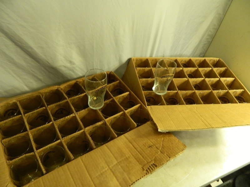 lot 177 image: StrongBow Beer Glasses