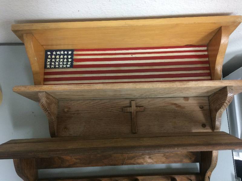 lot 29 image: Wooden Shelves
