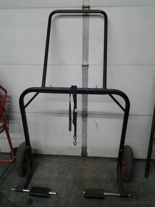 lot 1 image: Snowmobile Dolly