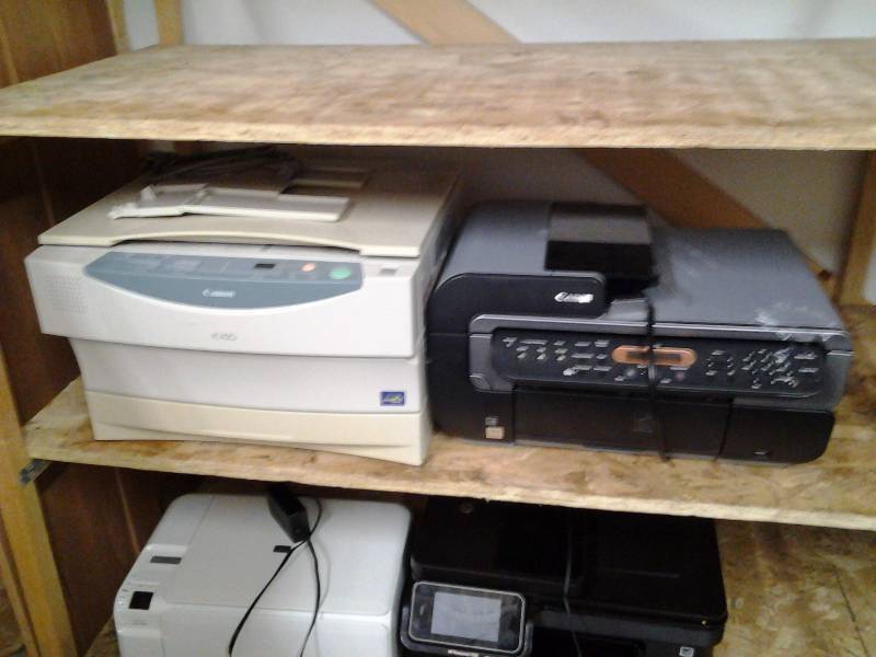 lot 43 image: Canon Pixma MP530 Printer, Canon PC920 Copies Works