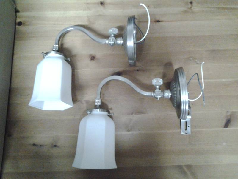 lot 48 image: 2 Replica Light Fixtures