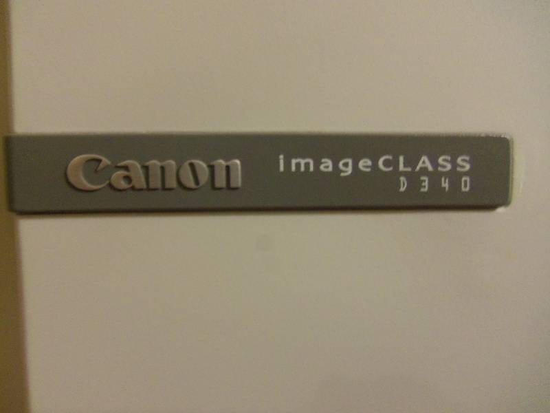 lot 17 image: Canon Image CLASS All-in-One PrintScanCopy