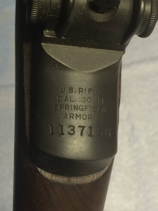 Springfield M1 Garand WWII Rifle