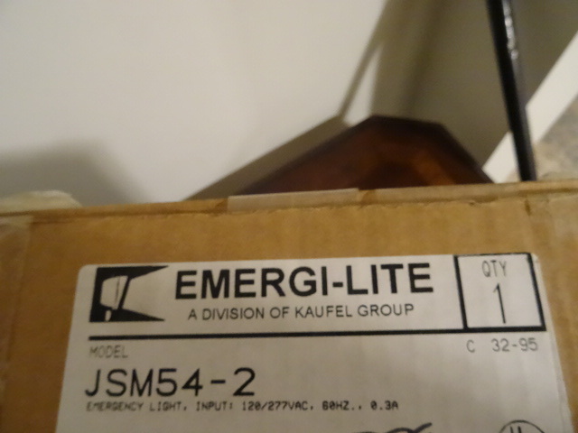 lot 28 image: Emergi life model JSM54-2 120-277 volt