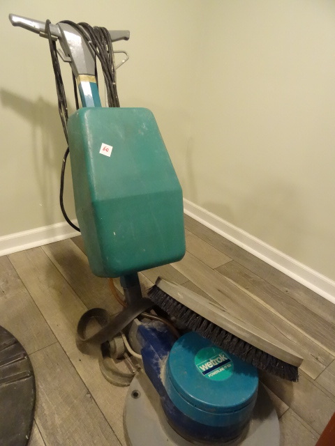 lot 60 image: Wet rok power line 17SD floor scrubber.