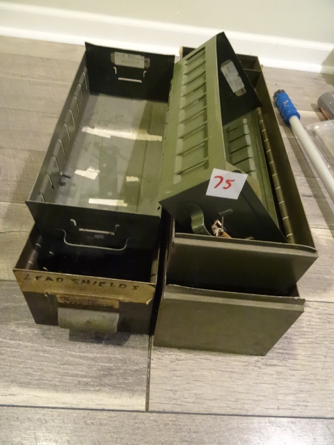 lot 75 image: 5 misc metal drawers