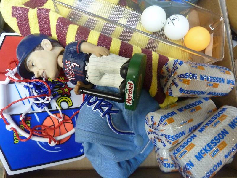 lot 33 image: Large Lot of Sports Memorabilia