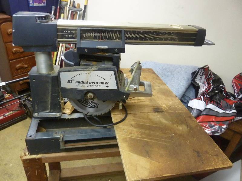 Montgomery ward powr kraft radial arm saw for deals sale