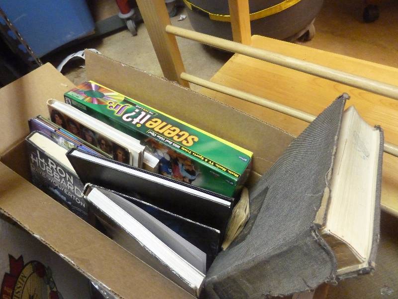 lot 96 image: Books and Game Lot