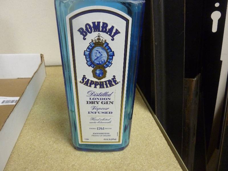 lot 140 image: Bombay Dry Gin Vase