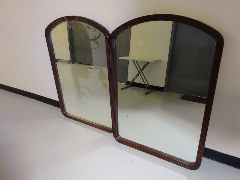 Mirrors round top lot of 2