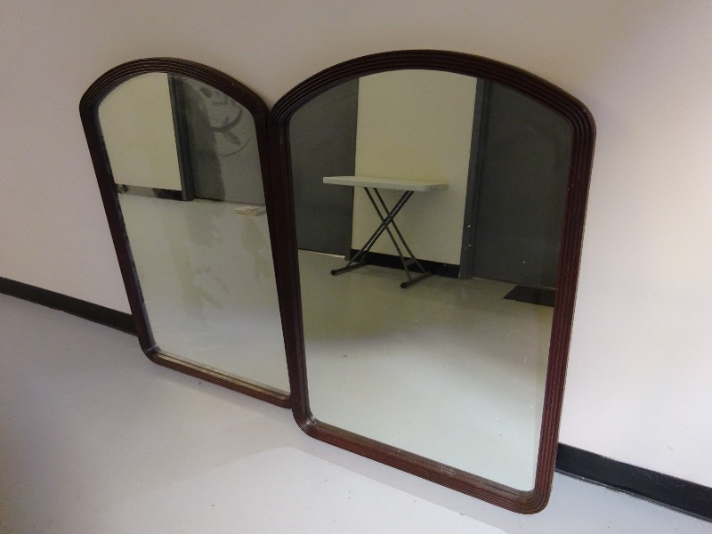 Mirrors round top lot of 2