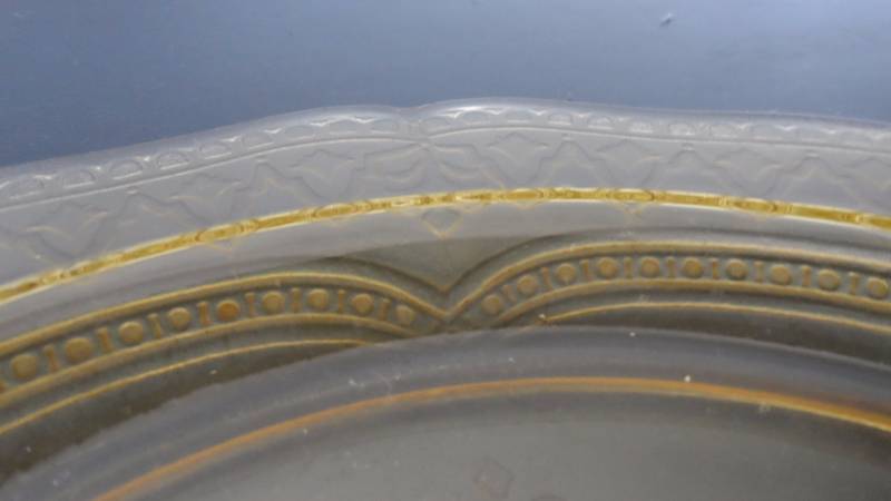 Depression Glass Serving Platter