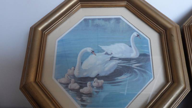 Swan Wall Art Set