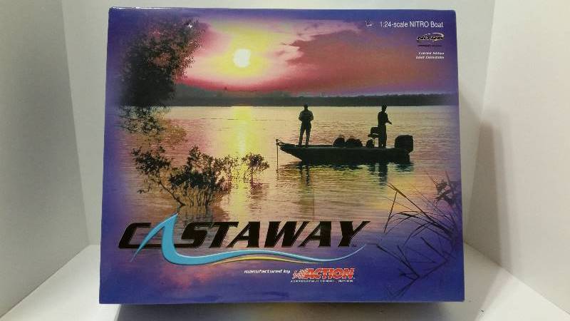 lot 51 image: Action Collectables 124th Scale Nitro Castaway Boat - New in Original Box