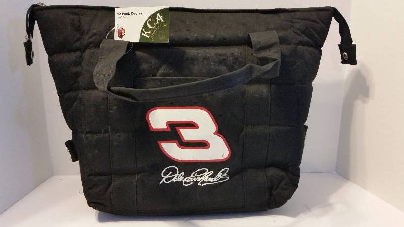 lot 79 image: KCA #3 Dale Earnhardt 12 ack Thermal Cooler -New with Original Tag still Attached
