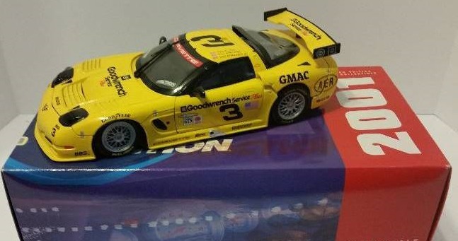 lot 89 image: 2001 Action Racing Collectables 118th Scale 2001 Chevrolet Corvette Commemorating The Team of Andy Pilgrim And Earnhardt Sr and Jr.