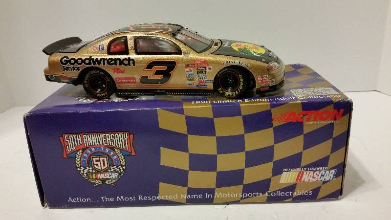 lot 134 image: Action Racing Collectables 124th Scale 1998 Chevrolet Monte Carlo #3 Dale Earnhardt Bass Pro Shops Car