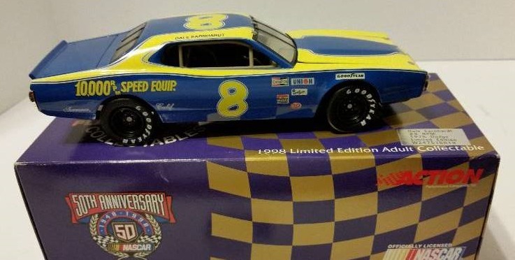 lot 132 image: 1998 Limited Edition Action Racing Collectables #8 Dale Earnhardt 124th Scale 1975 Codge