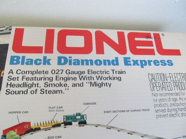 lionel black diamond train set