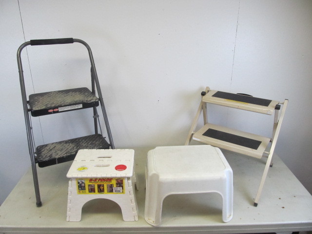lot 60 image: Step Ladders & Step Stools