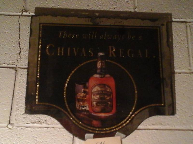 Chivas Regal Mirror Wall Mount