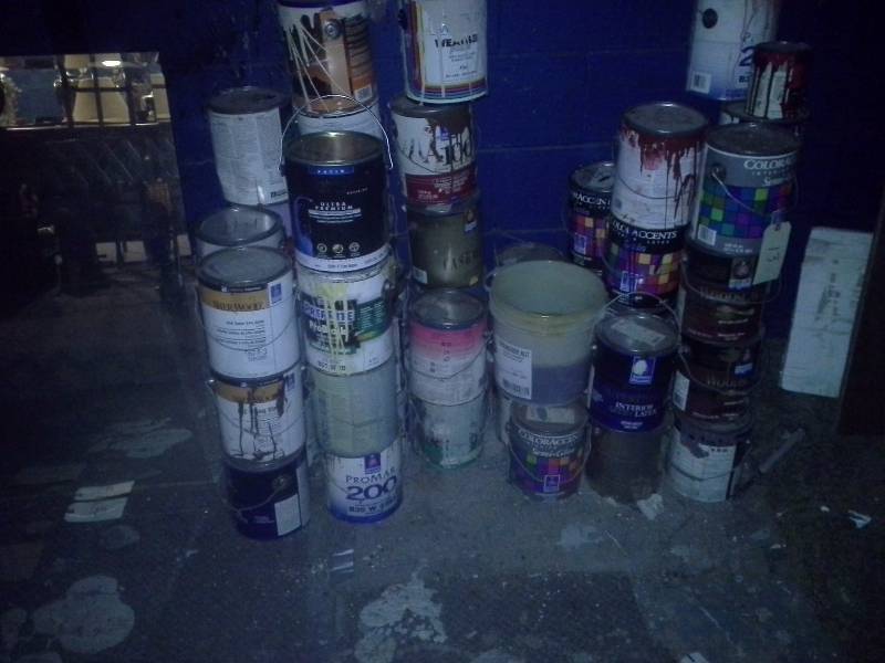 One Gallon Buckets of Paint(Approx. 40)