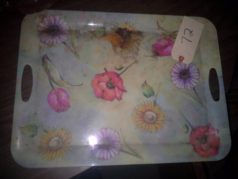 Platter and Artistic Bowl