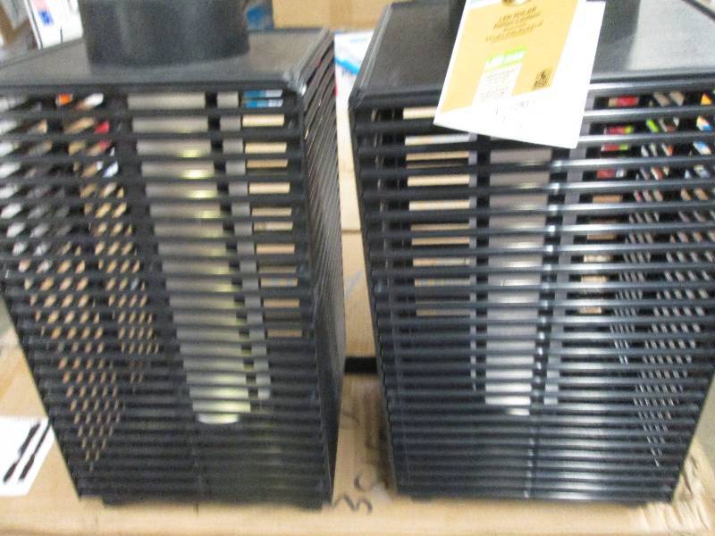 2 LED rattern solar lantrens tested...
