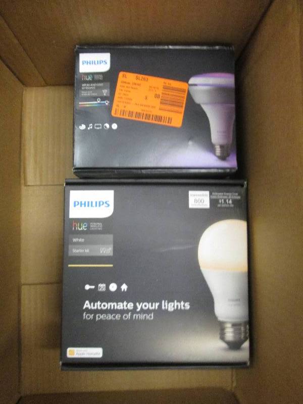 box of LED lights ...