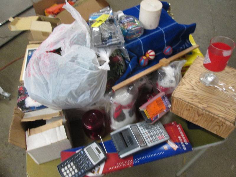 big lot of misc , musical santas, c...