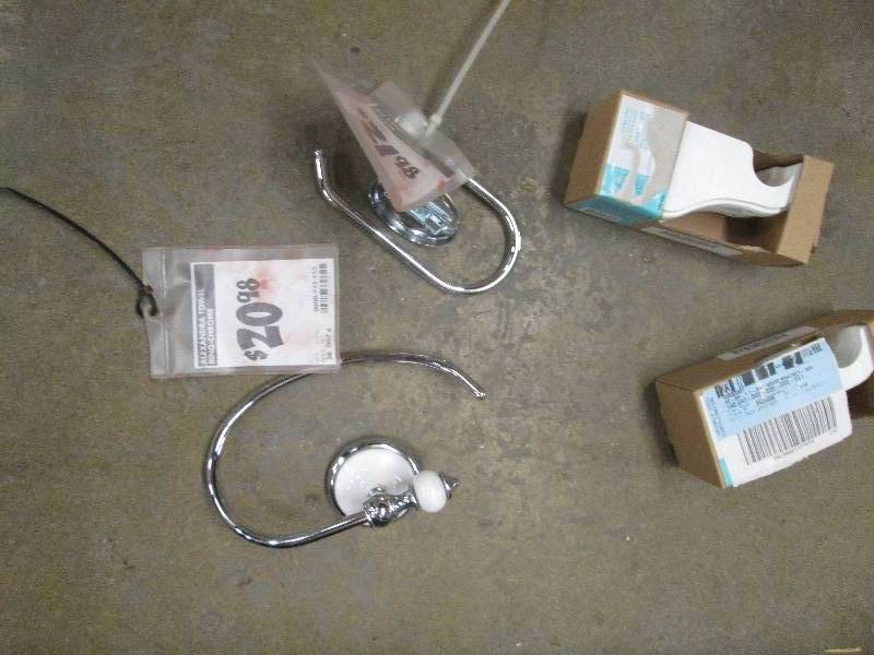 2 toilet paper holders , 2 sets of ...