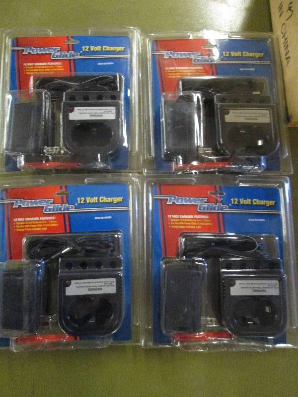 lot 19 image: 4 new power glide 12 volt battery c...